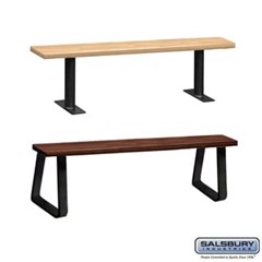 Wood Locker Benches
