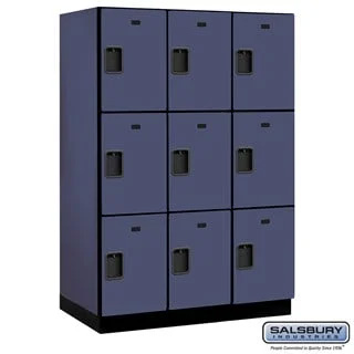18" Wide Designer Wood Lockers
