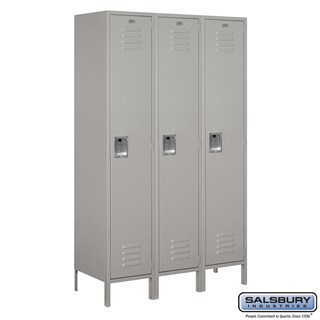 18" Wide Single Tier Standard Metal Lockers