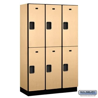 15" Wide Designer Wood Lockers
