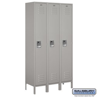 12" Wide Single Tier Standard Metal Lockers
