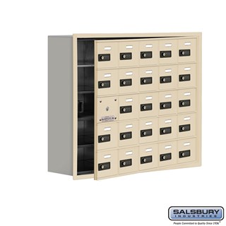 Recessed Mounted Cell Phone Storage Lockers