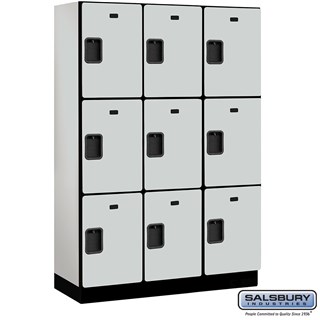18" Wide Designer Wood Lockers