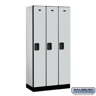 12" Wide Single Tier Designer Wood Lockers