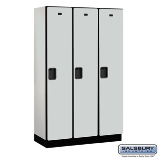 15" Wide Single Tier Designer Wood Lockers