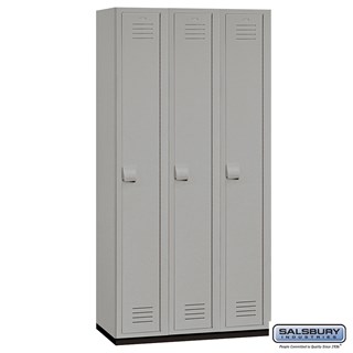 12" Wide Single Tier Heavy Duty Plastic Lockers