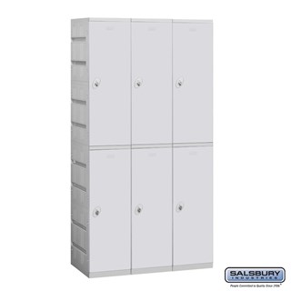 12" Wide Plastic Lockers