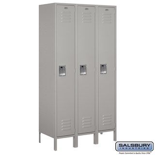 15" Wide Single Tier Standard Metal Lockers