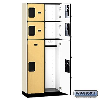 Custom Designer Wood Lockers
