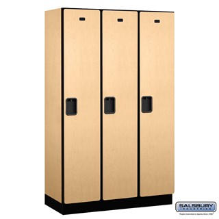 15" Wide Designer Wood Lockers