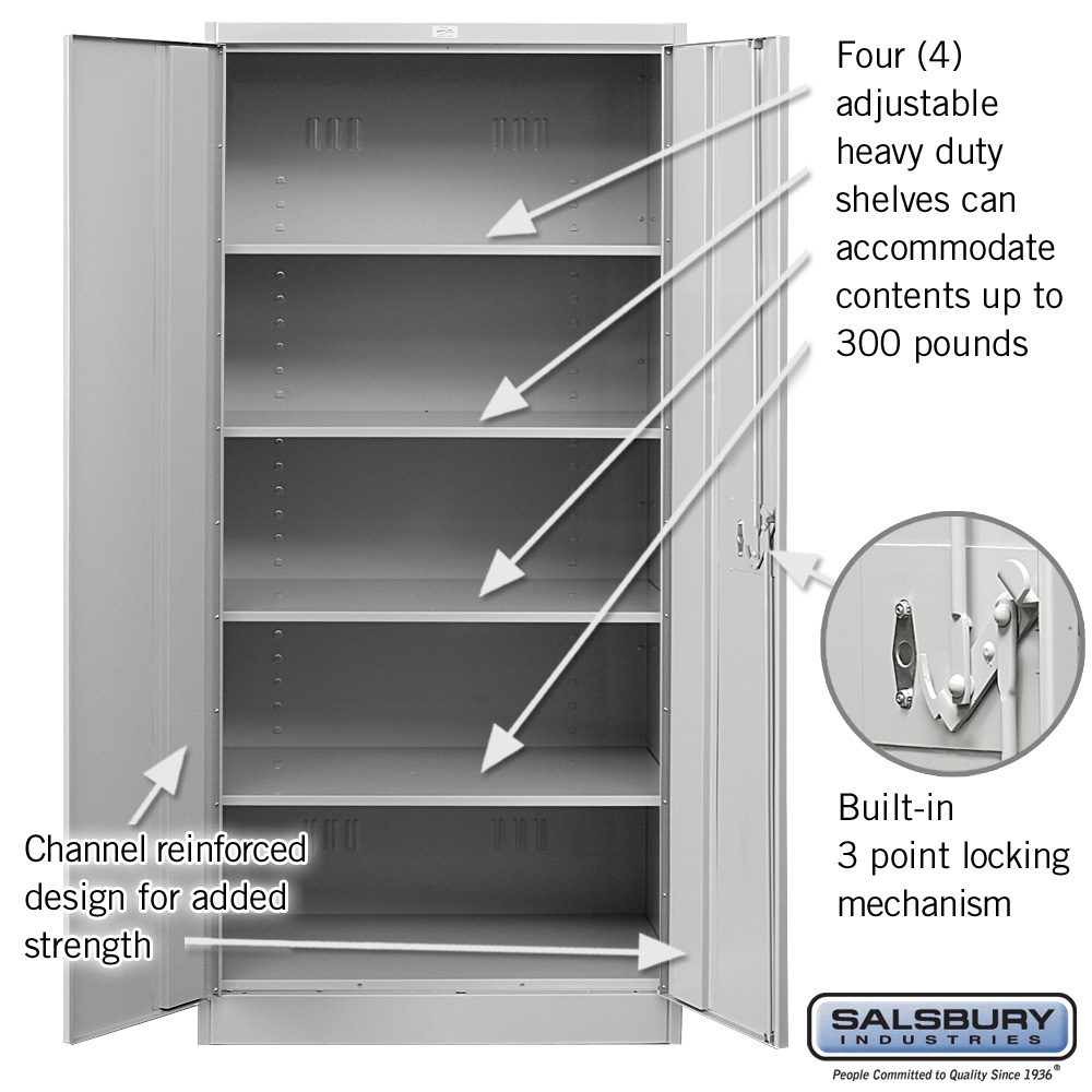 Heavy Duty Storage Standard 18 Inches Deep