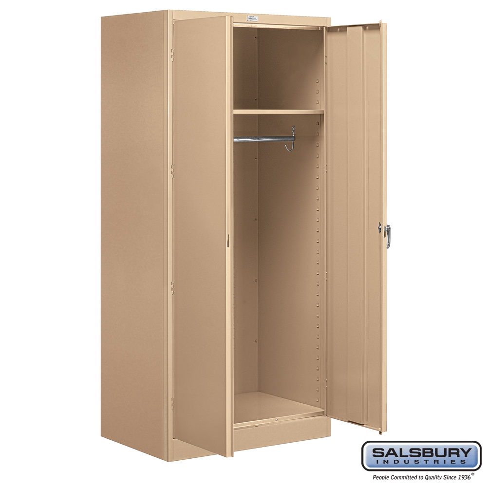 36" Wide Wardrobe Storage 78 Inches High 24 Inches Deep