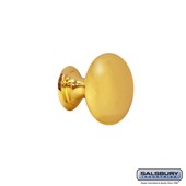 Knob Pull - for Solid Oak Executive Wood Locker - Gold Finish