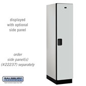 18" Wide Single Tier Designer Wood Locker - 1 Wide - 6 Feet High - 24 Inches Deep - Hasps