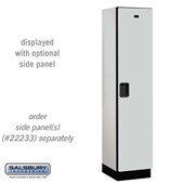 18" Wide Single Tier Designer Wood Locker - 1 Wide - 6 Feet High - 18 Inches Deep - Hasps