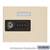 Replacement Door with Resettable Combination Lock - Standard A Size - for Cell Phone Locker - Sandstone