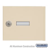 Replacement Door with Master Key Lock - Standard A Size - for Cell Phone Locker - with (2) Keys - Sandstone