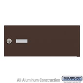 Replacement Door with Master Key Lock - Standard B Size - for Cell Phone Locker - with (2) Keys - Bronze