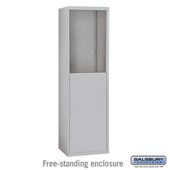 Free-Standing Enclosure for #19158-15 - Recessed Mounted Cell Phone Lockers