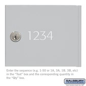 Custom Door Engraving - Regular - for Aluminum Cell Phone Storage Locker Door
