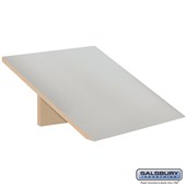 Sloping Hood - for 18 Inches Wide - 24 Inch Deep Designer Wood Locker - 1 Wide