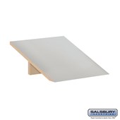 Sloping Hood - for 18 Inches Wide - 18 Inch Deep Designer Wood Locker - 1 Wide