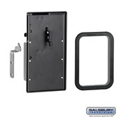 Designer Wood Locker Replacement Lock Conversion Kit - for Standard Lift Up Hasp