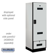 24" Wide Designer Wood Gear Locker - 6 Feet High - 24 Inches Deep - Hasps