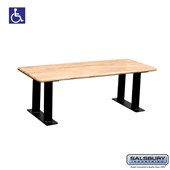 Salsbury Wood ADA Locker Bench - 48 Inches Wide