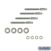 Expansion Wedge Anchor Bench Mounting Kit - to Install Locker Bench to Existing Concrete