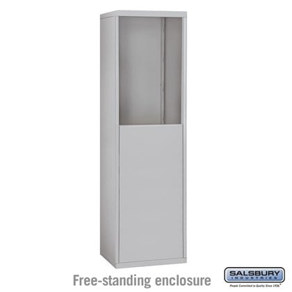 Free-Standing Enclosure for #19158-15 - Recessed Mounted Cell Phone Lockers