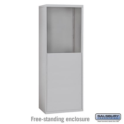 Free-Standing Enclosure for #19158-16 and #19158-20 - Recessed Mounted Cell Phone Lockers