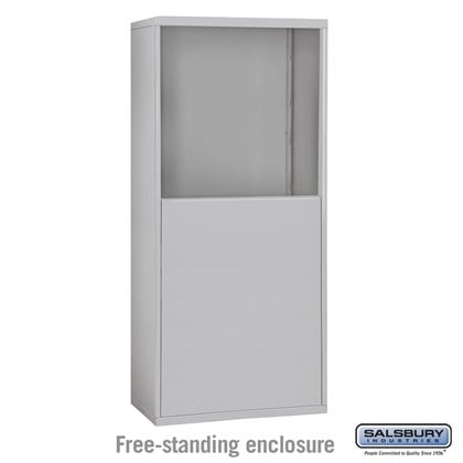 Free-Standing Enclosure for #19158-25 - Recessed Mounted Cell Phone Lockers