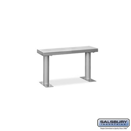 Aluminum Locker Bench