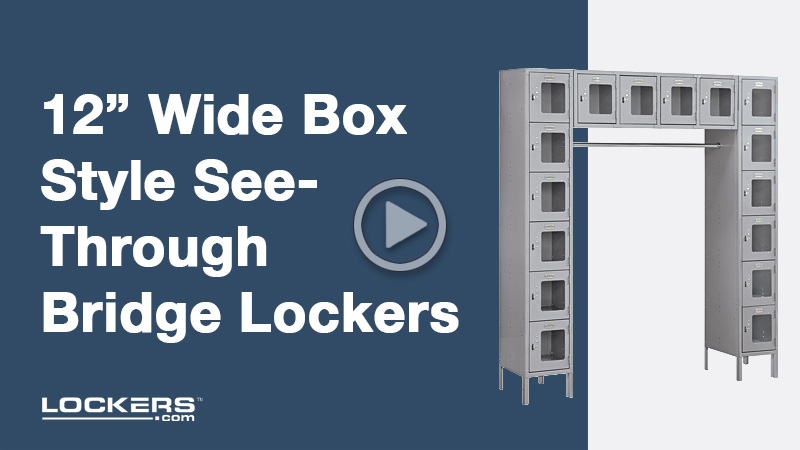 12_Wide_Bridge_SEE-Through_Metal_Lockers