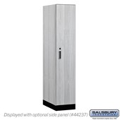 15" Wide Premier Wood Locker - Single Tier - 1 Wide - 6 Feet High - 24" Deep - Electronic Locks