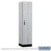 18" Wide Premier Wood Locker - Single Tier - 1 Wide - 6 Feet High - 18" Deep - Electronic Locks