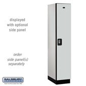 15" Wide Single Tier Designer Wood Locker - 1 Wide - 6 Feet High - 21 Inches Deep - Resettable Combination Locks