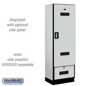 24" Wide Designer Wood Gear Locker - 6 Feet High - 18 Inches Deep -Electronic Locks