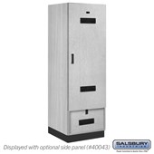 24" Wide Premier Wood Gear Locker - 6 Feet High - 24 Inches Deep - Electronic Locks