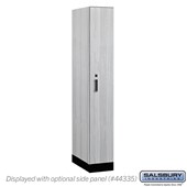 12" Wide Premier Wood Locker - Single Tier - 1 Wide - 6 Feet High - 21" Deep - Electronic Locks