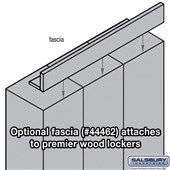 Front Filler  -  Fascia  -  for Premier Lockers