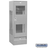 24" Wide Vented Gear Metal Locker - 6 Feet High - 18 Inches Deep
