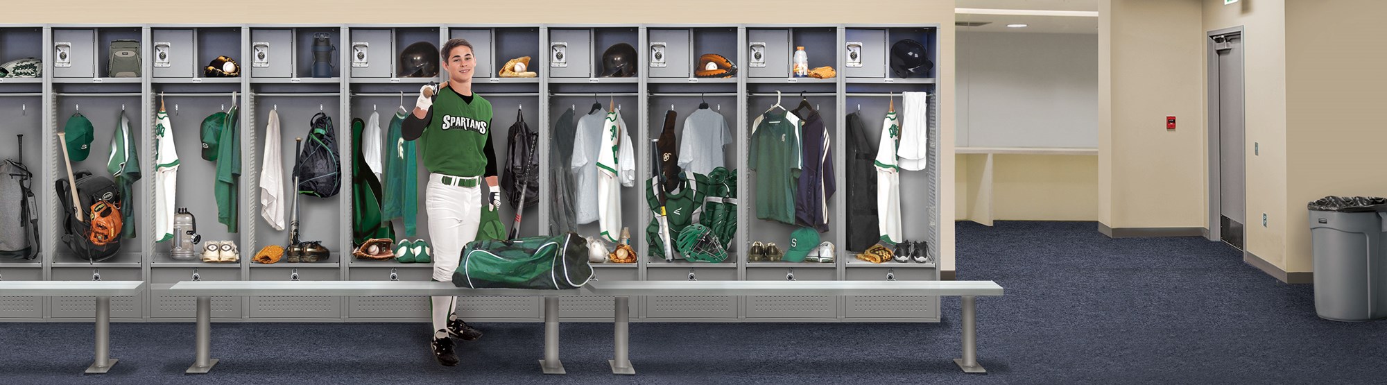 School Sports Lockers