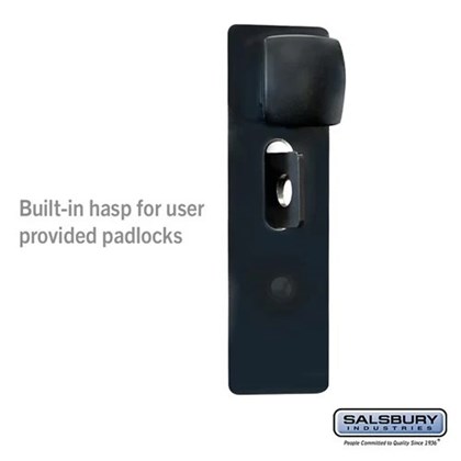 Decorative Padlock Hasp-Replacement Hasp-Black
