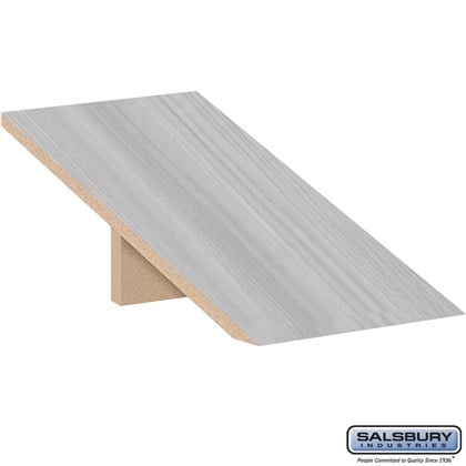 Sloping Hood  -  for 12 Inches Wide  -  21 Inch Deep Premier  Wood Locker  -  1 Wide