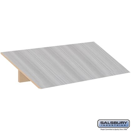Sloping Hood  -  for 12 Inches Wide  -  21 Inch Deep Premier  Wood Locker  -  3 Wide