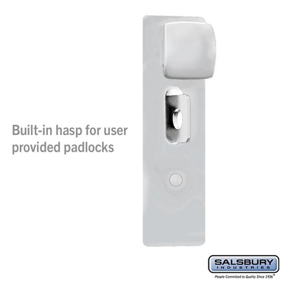 Decorative Padlock Hasp-Replacement Hasp-Silver