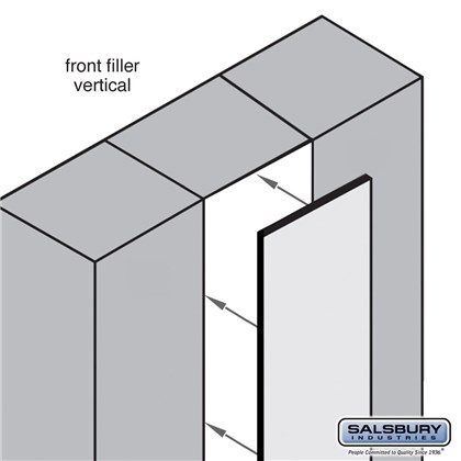 Front Filler  -  Vertical  -  15 Inches Wide  -  72